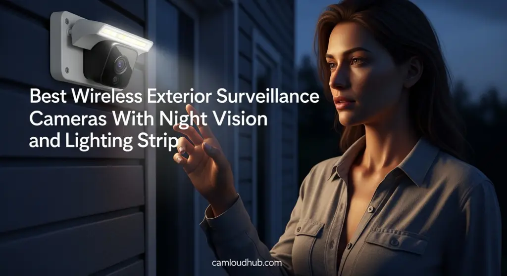 Best Wireless Exterior Surveillance Cameras With Night Vision and Lighting Strip 2025 7 Wireless Exterior Surveillance Cameras