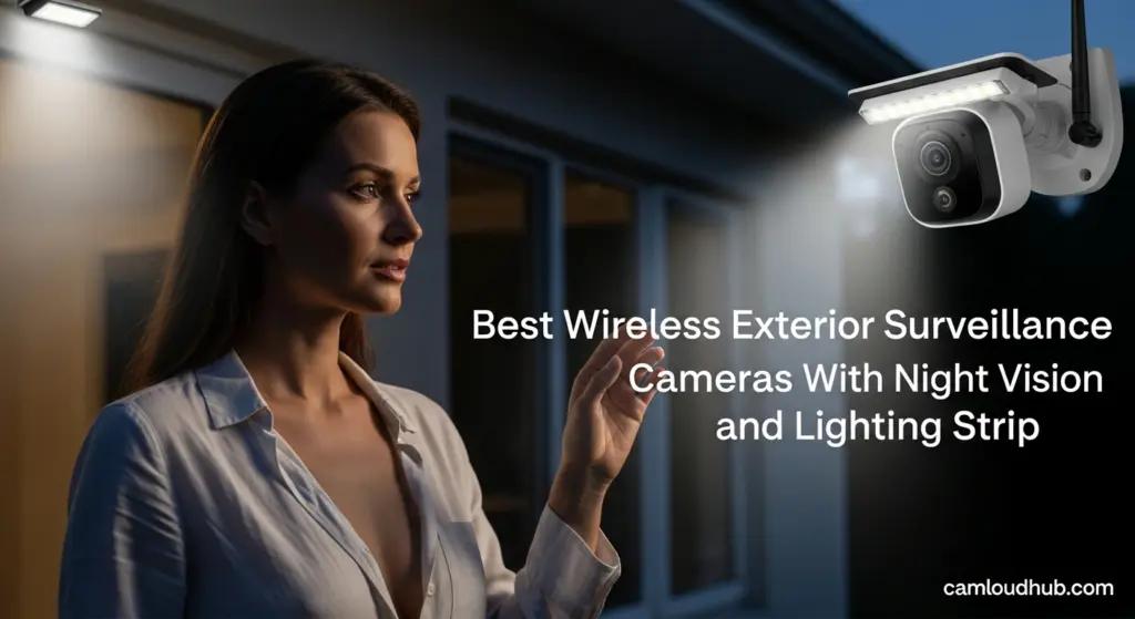 Wireless Exterior Surveillance Cameras