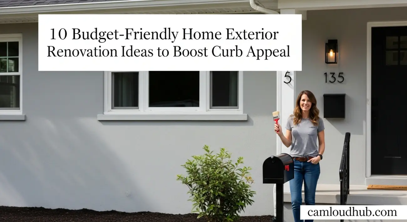 Budget-Friendly Home Exterior Renovation Ideas