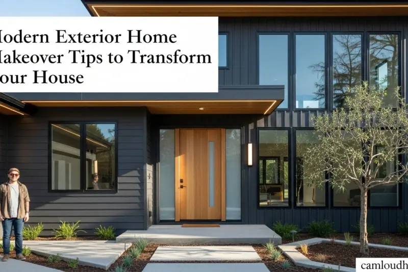 Modern Exterior Home Makeover Tips to Transform Your House 2025 !
