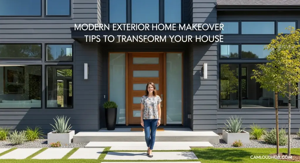 Modern Exterior Home Makeover