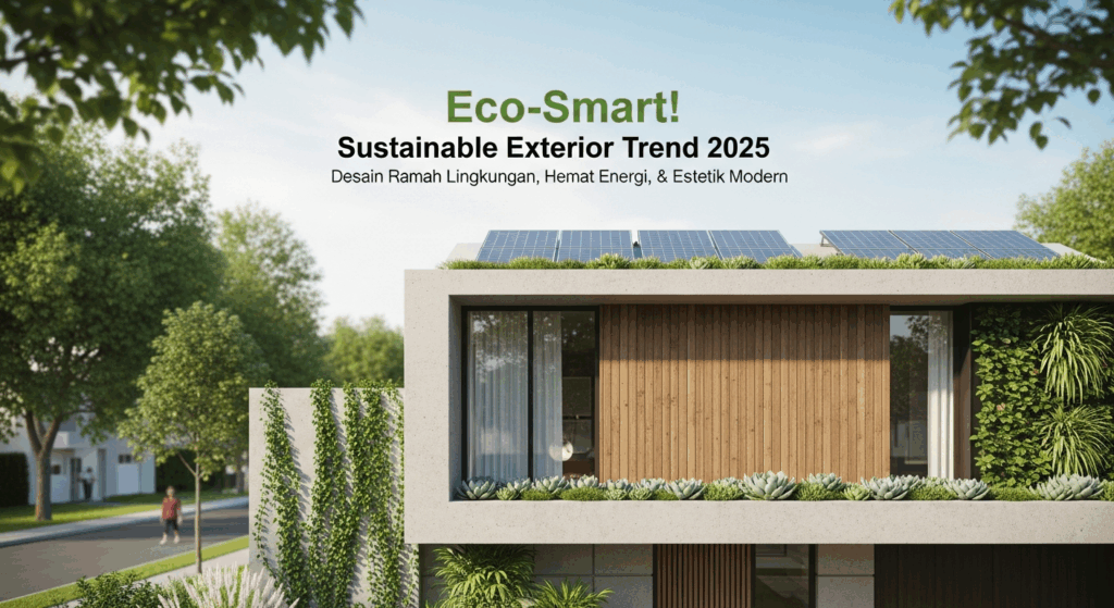 Eco-Smart! Sustainable Exterior Trend 2025