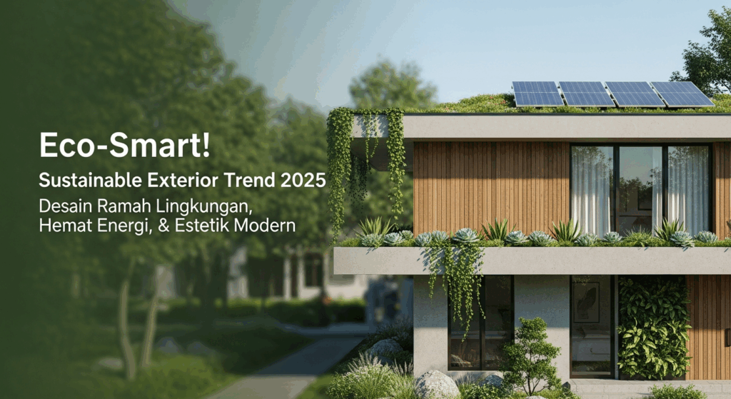 Eco-Smart! Sustainable Exterior Trend 2025