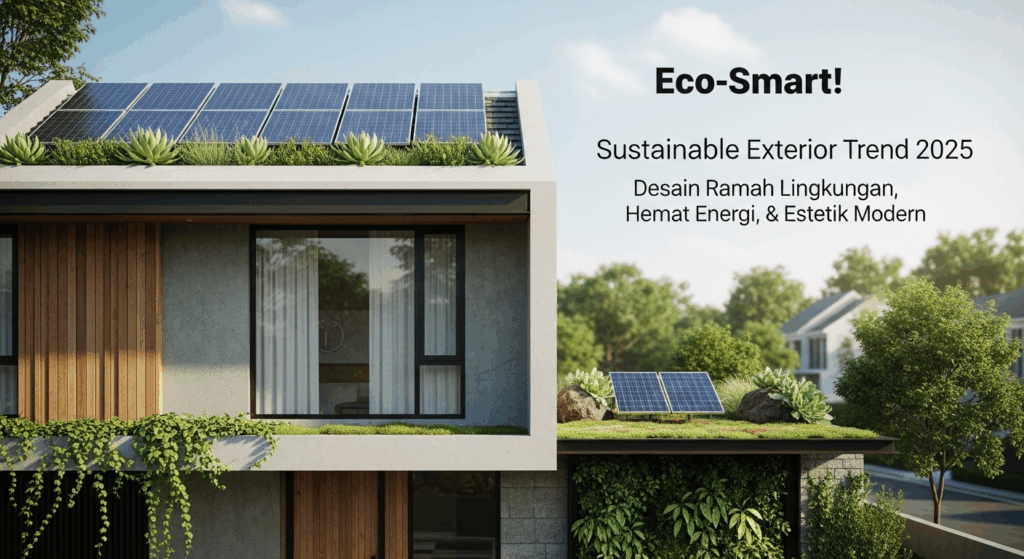 Eco-Smart! Sustainable Exterior Trend 2025