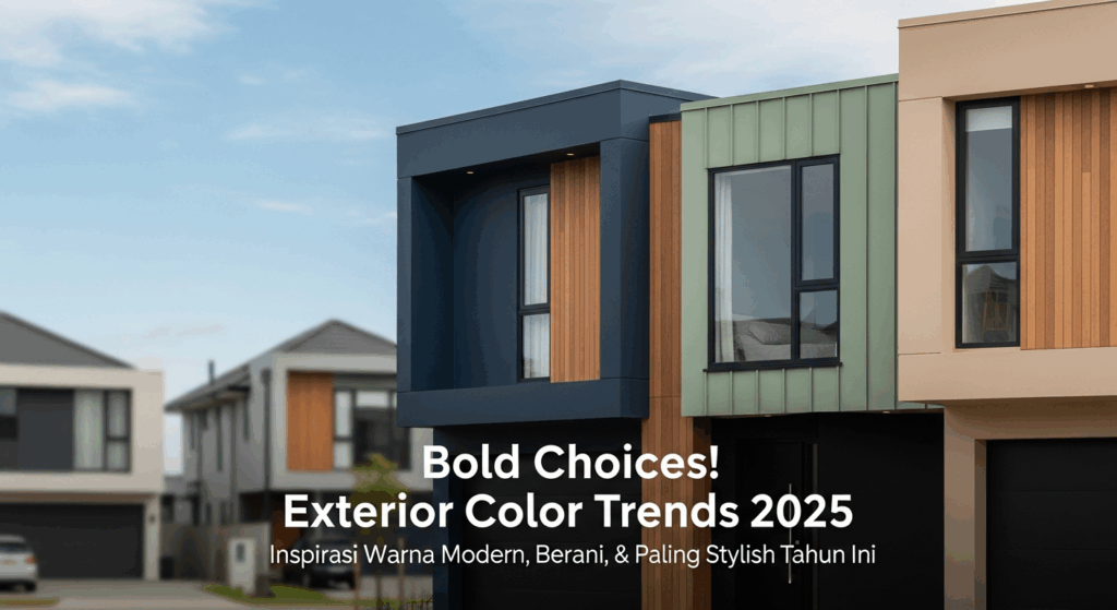 Bold Choices! Exterior Color Trends 2025